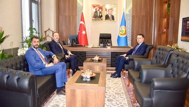 DSİ Bölge Müdürü Doğru’dan,  Orman Bölge Müdürü Cabaroğlu’na Hayırlı Olsun Ziyareti