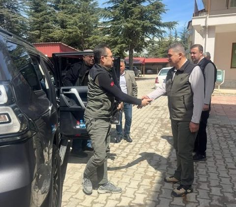 Bölge Müdürü Cabaroğlu’ndan Göksun Orman İşletme Müdürlüğü’ne Ziyaret