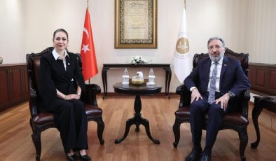 MHP Milletvekili Karakoç’tan,  Diyanet İşleri Başkanı’na Ziyaret