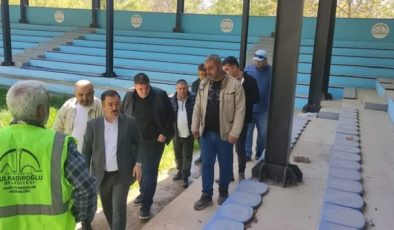 Dulkadiroğlu’nda Güreş Meydanı İçin Sahada İnceleme