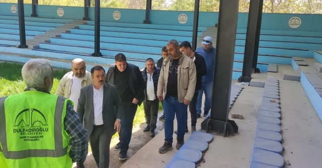 Dulkadiroğlu’nda Güreş Meydanı İçin Sahada İnceleme
