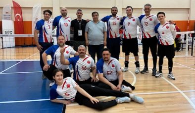 Büyükşehir’in Oturarak Voleybol Takımı, Adım Adım Şampiyonluğa İlerliyor