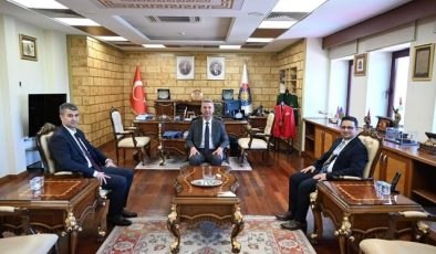Cumhuriyet Başsavcı Vekillerinden KSÜ Rektörü Okumuş’a Ziyaret
