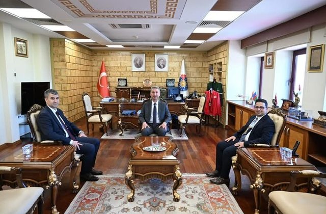 Cumhuriyet Başsavcı Vekillerinden KSÜ Rektörü Okumuş’a Ziyaret