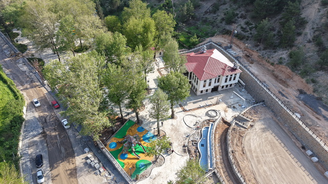 Çınaraltı Sosyal Tesisleri’nde Son Hazırlıklar Yapılıyor