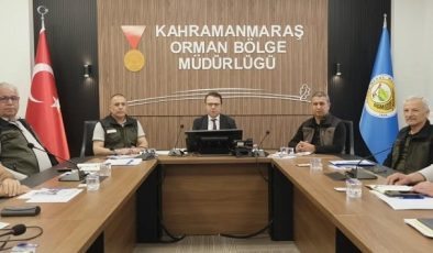 Kahramanmaraş Orman Bölge Müdürlüğü’nde Değerlendirme Toplantısı