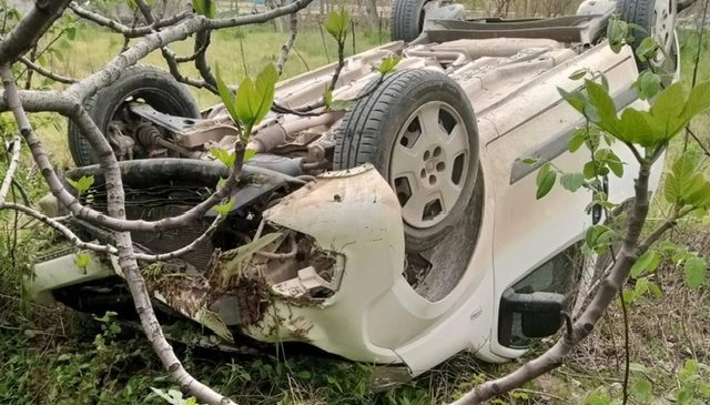 Kahramanmaraş’ta hafif ticari araç takla attı: 1 yaralı
