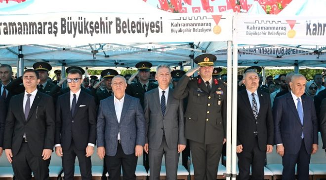 KSÜ Rektörü Okumuş, 19 Mayıs Programına Katıldı