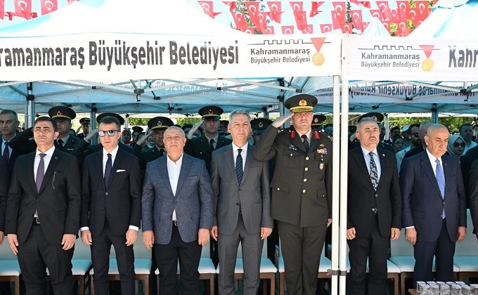 KSÜ Rektörü Okumuş, 19 Mayıs Programına Katıldı