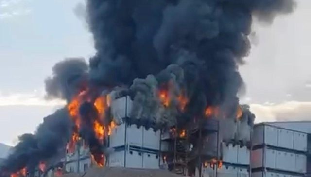 Kahramanmaraş’ta Şantiye Yangını: 1 Ölü, 7 Yaralı