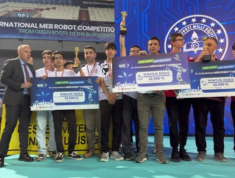 Kahramanmaraşlı Öğrencilerden Uluslararası MEB Robot Yarışması’nda Büyük Başarı
