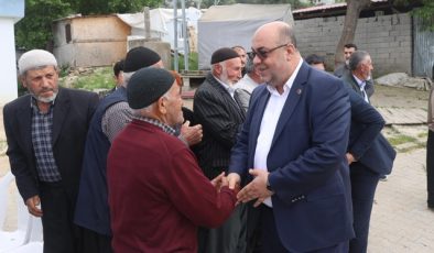 BAŞKAN AKPINAR 90. MAHALLE TOPLANTISINDA ÇOBANLI MAHALLESİ SAKİNLERİYLE BULUŞTU