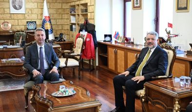 KMSMMM’den KSÜ Rektörü Okumuş’a Hayırlı Olsun Ziyareti