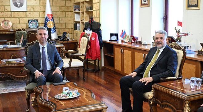 KMSMMM’den KSÜ Rektörü Okumuş’a Hayırlı Olsun Ziyareti