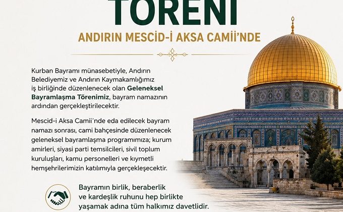 Andırın’da Geleneksel Bayramlaşma Programı Düzenlenecek