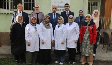 Vahit Kirişci’den Kadın Kooperatifine Destek Mesajı