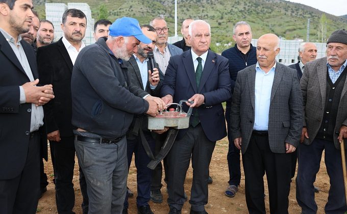 Göksun’da Gökçegöz Camii’nin Temeli Dualarla Atıldı
