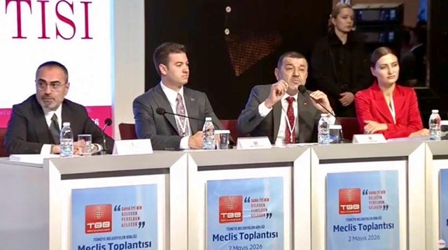 Türkiye Belediyeler Birliği Meclis Toplantısı’nda Arbede