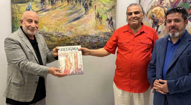 AZERBAYCANLI RESSAM VAHİD NOVRUZOV SANKO SANAT GALERİSİ’NDE SERGİ AÇTI