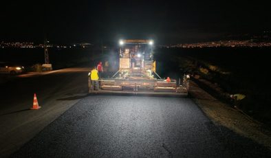 Büyükşehir’den Kesintisiz Asfalt Mesaisi