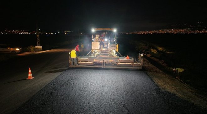 Büyükşehir’den Kesintisiz Asfalt Mesaisi