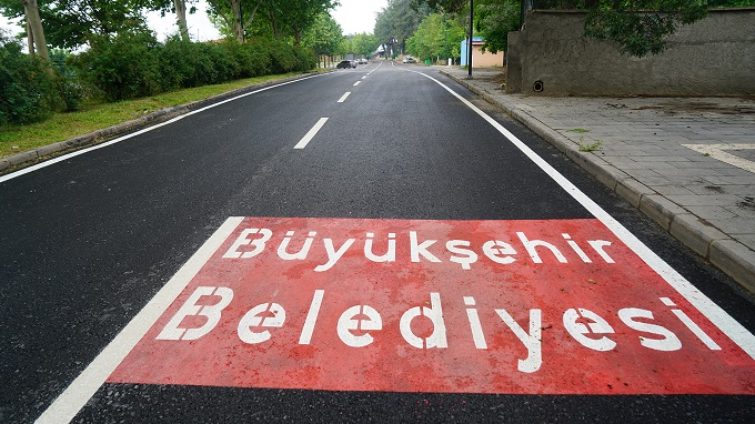 Büyükşehir, Hacı Bayram Veli Mahallesi’nde 10 Milyonluk Asfalt