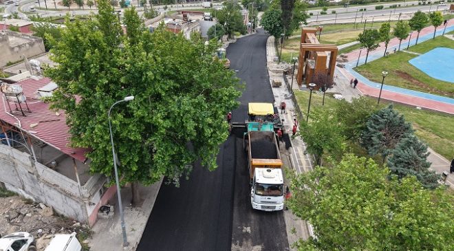 Hacı Bayram Veli Mahallesi’nde 31015. Sokak’ın Asfaltı Tamam, Sıra Afşin Bey Caddesi’nde