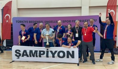 Büyükşehir’in Oturarak Voleybol Takımı Süper Lig’de Namağlup Şampiyon