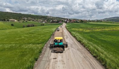 Büyükşehir’den Elmalar – Çokyaşar’aDaha Geniş, Daha Güvenli Yol