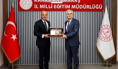 Başkan Kıraç’tan İl Millî Eğitim Müdürü Akpınar’a Ziyaret