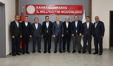 Eğitim-Bir-Sen’den İl Millî Eğitim Müdürü Akpınar’a Ziyaret