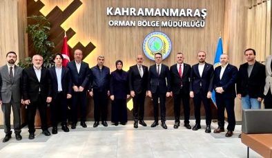 AK Parti’den Orman Bölge Müdürlüğü’ne Ziyaret