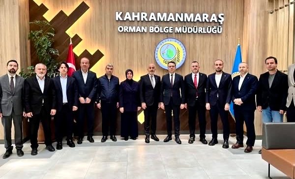 AK Parti’den Orman Bölge Müdürlüğü’ne Ziyaret