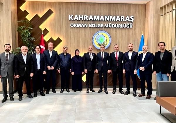 AK Parti’den Orman Bölge Müdürlüğü’ne Ziyaret