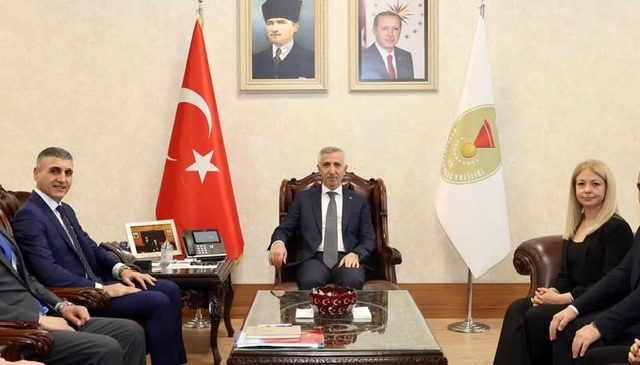 Vali Ünlüer, SGK Heyetini Ağırladı