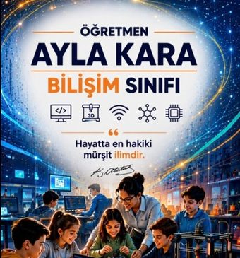 Kahramanmaraş’ta Ayla Öğretmen Adına Bilgisayar Sınıfı Açılıyor