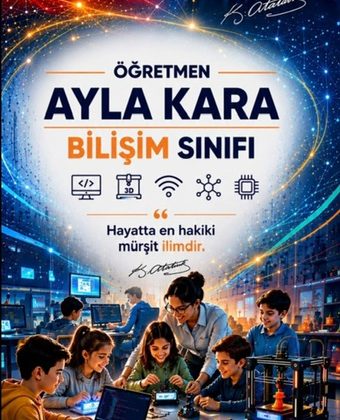 Kahramanmaraş’ta Ayla Öğretmen Adına Bilgisayar Sınıfı Açılıyor