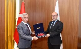 Vali Ünlüer, MGK Genel Sekreterliği Heyetini Ağırladı