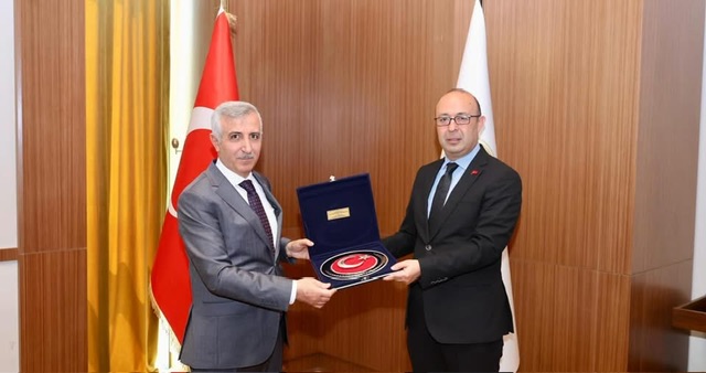 Vali Ünlüer, MGK Genel Sekreterliği Heyetini Ağırladı