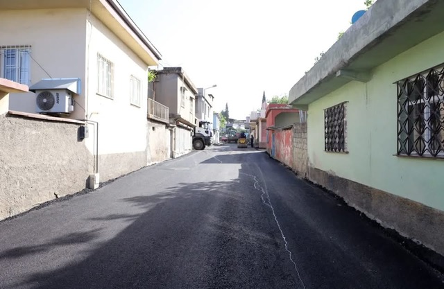 Dulkadiroğlu’nda Altyapı Tamamlanan Yollarda Asfalt Seferberliği Başladı