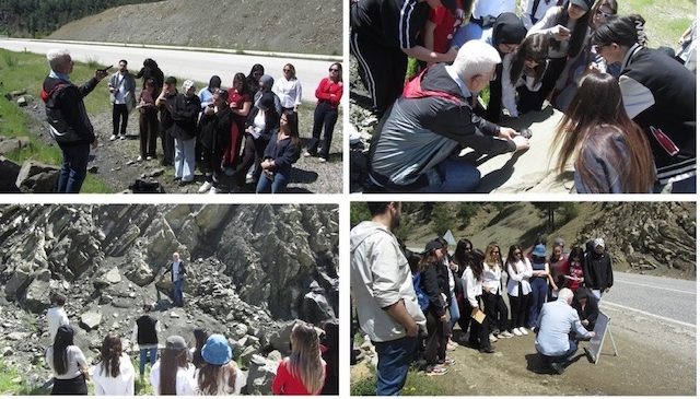 KSÜ Coğrafya Bölümü’nden Uygulamalı Arazi Çalışması