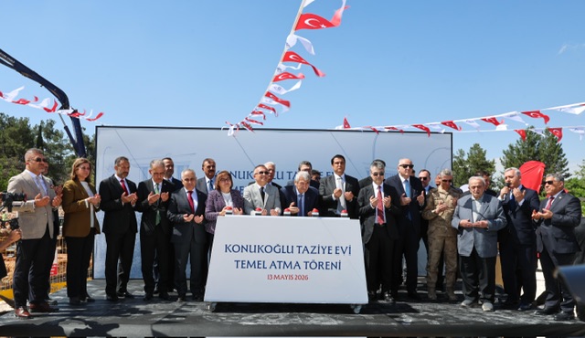 KONUKOĞLU TAZİYE EVİNİN TEMELİ ATILDI