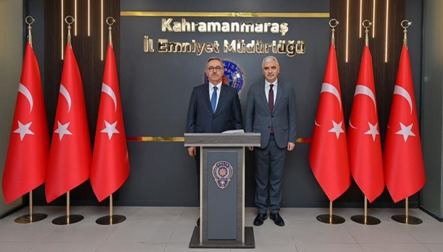 Hayrettin Güngör’den İl Emniyet Müdürü Hasan Yiğit’e Ziyaret