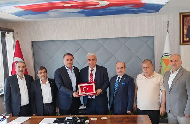 Bölge Birliği ve İlçe Kooperatif Başkanlarından Kuybu’ya Ziyaret