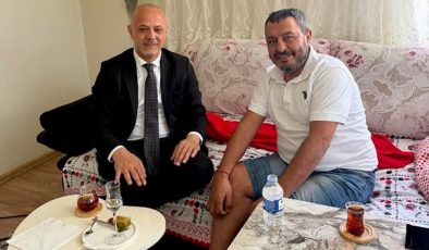 Başkan Kıraç’tan Adem Yıldız’a Geçmiş Olsun Ziyareti