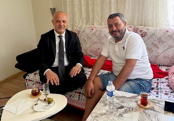 Başkan Kıraç’tan Adem Yıldız’a Geçmiş Olsun Ziyareti