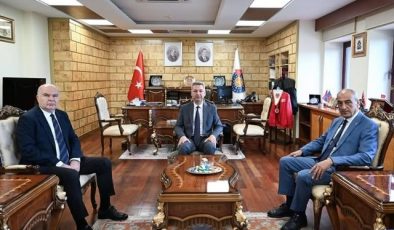 KSÜ Rektörü Okumuş’a Hayırlı Olsun Ziyareti
