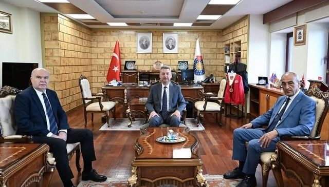 KSÜ Rektörü Okumuş’a Hayırlı Olsun Ziyareti