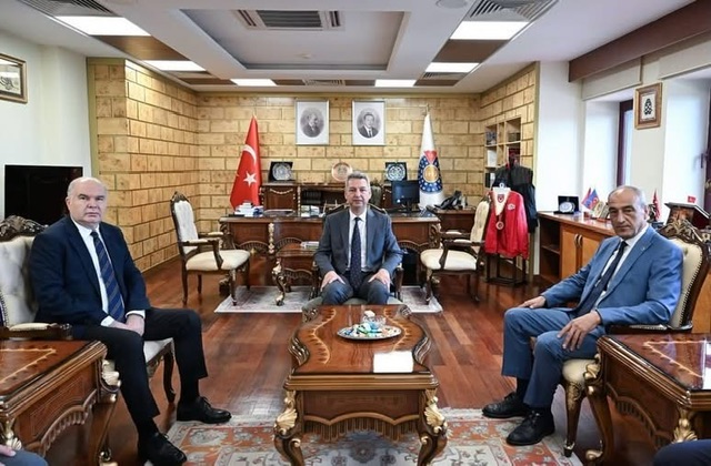 KSÜ Rektörü Okumuş’a Hayırlı Olsun Ziyareti