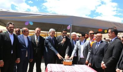 Pazarcık’ta Yeni Okulun Temeli Atıldı